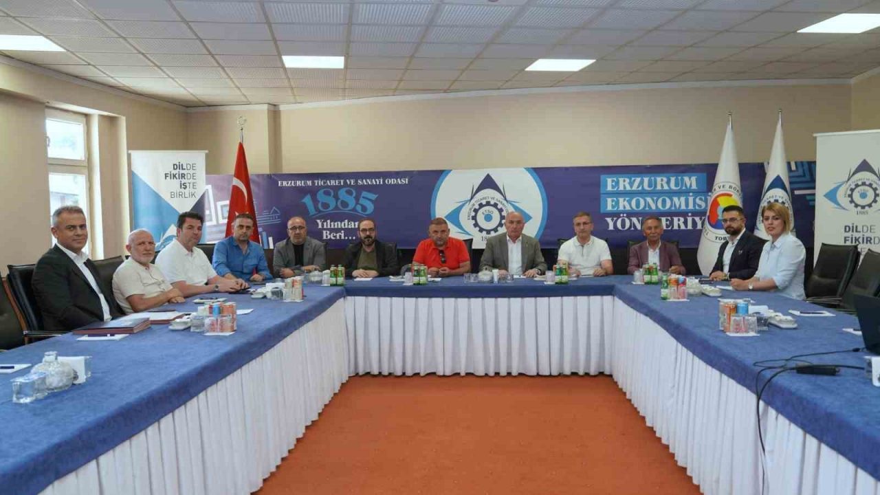 ETSO’da Ağustos ayının ilk yönetim kurulu toplantısı gerçekleştirildi. Erzurum Ticaret