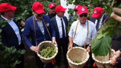 Trabzon’da bu yıl üçüncüsü düzenlenen Dünya Fındık Haftası etkinliği Türkiye