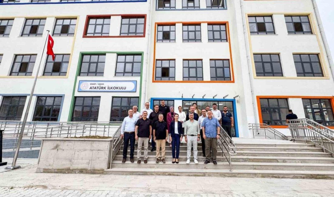 Sinop’un Gerze ilçesinde devam eden kamu yatırımları sahada incelendi. Gerze