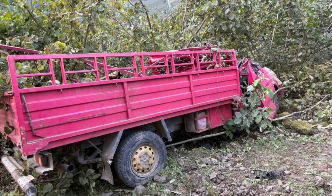 Giresun’un Doğankent ilçesinde bugün meydana gelen trafik kazasında 4 kişi