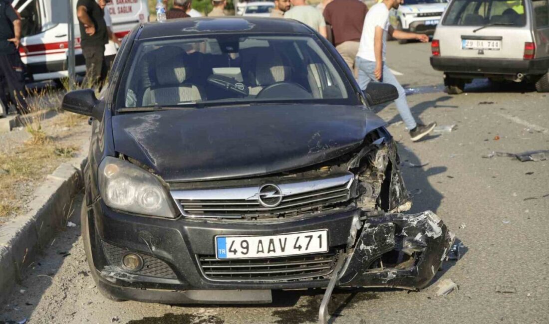 Gümüşhane-Trabzon karayolunda 3 aracın karıştığı trafik kazasında 2’si çocuk 7