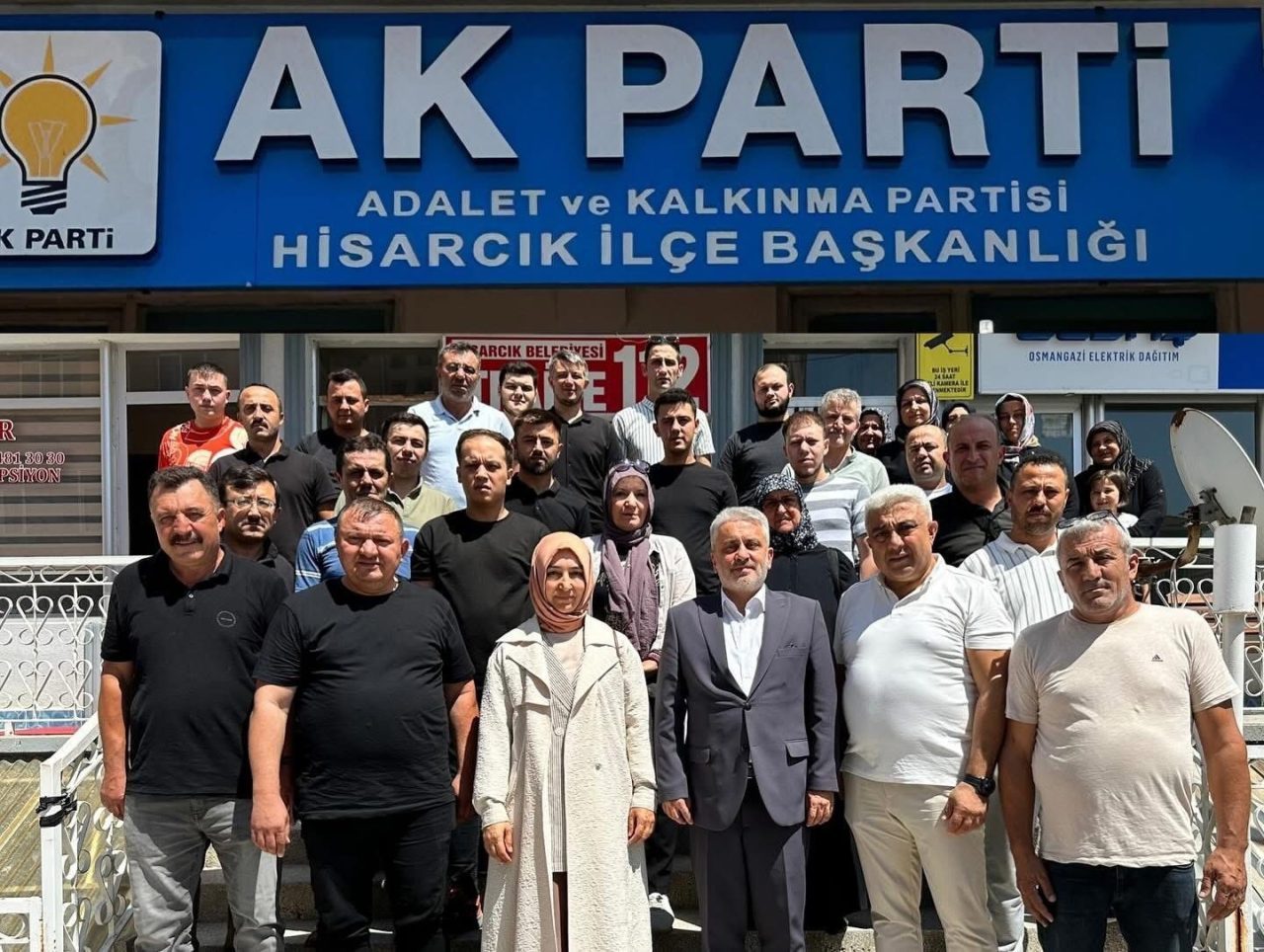 Hisarcık AK Parti İlçe Teşkilatında “Türkiye Yüzyılı Buluşmaları” çerçevesinde AK