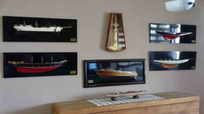 Trabzon’da emekli inşaat mühendisi Uluer Vardaloğlu, hobi olarak yaptığı yarım