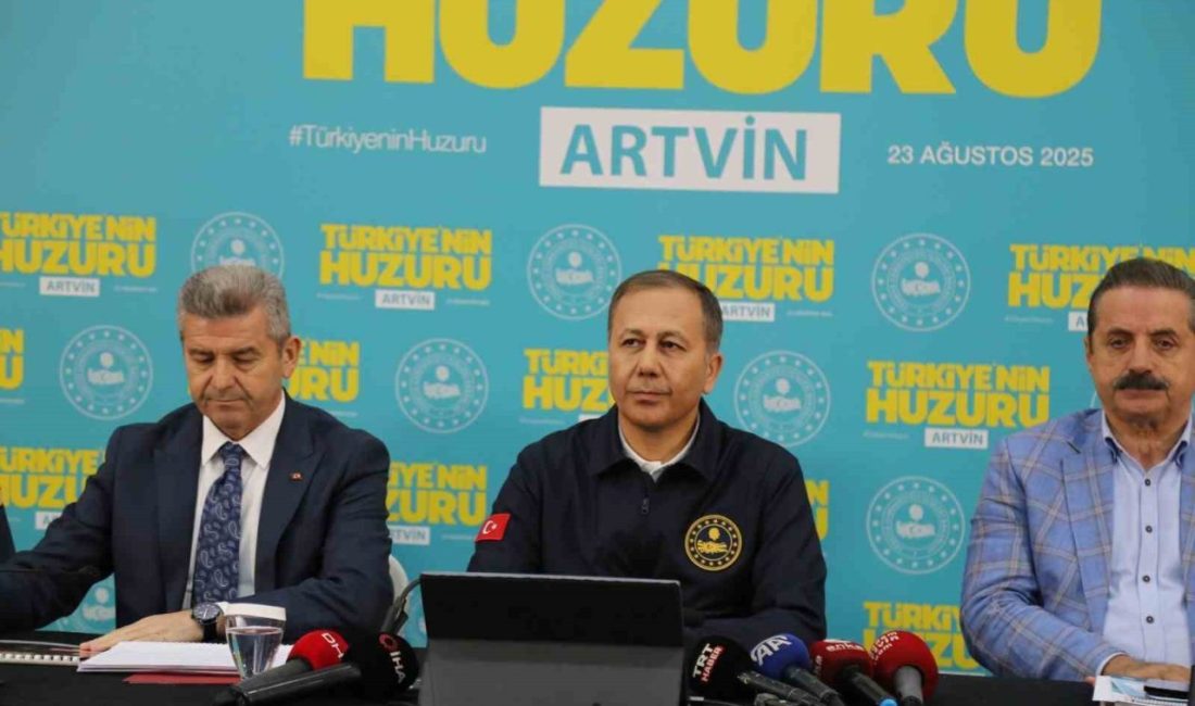 İçişleri Bakanı Ali Yerlikaya, tarihi bir dönüm noktasında olduğunu belirterek