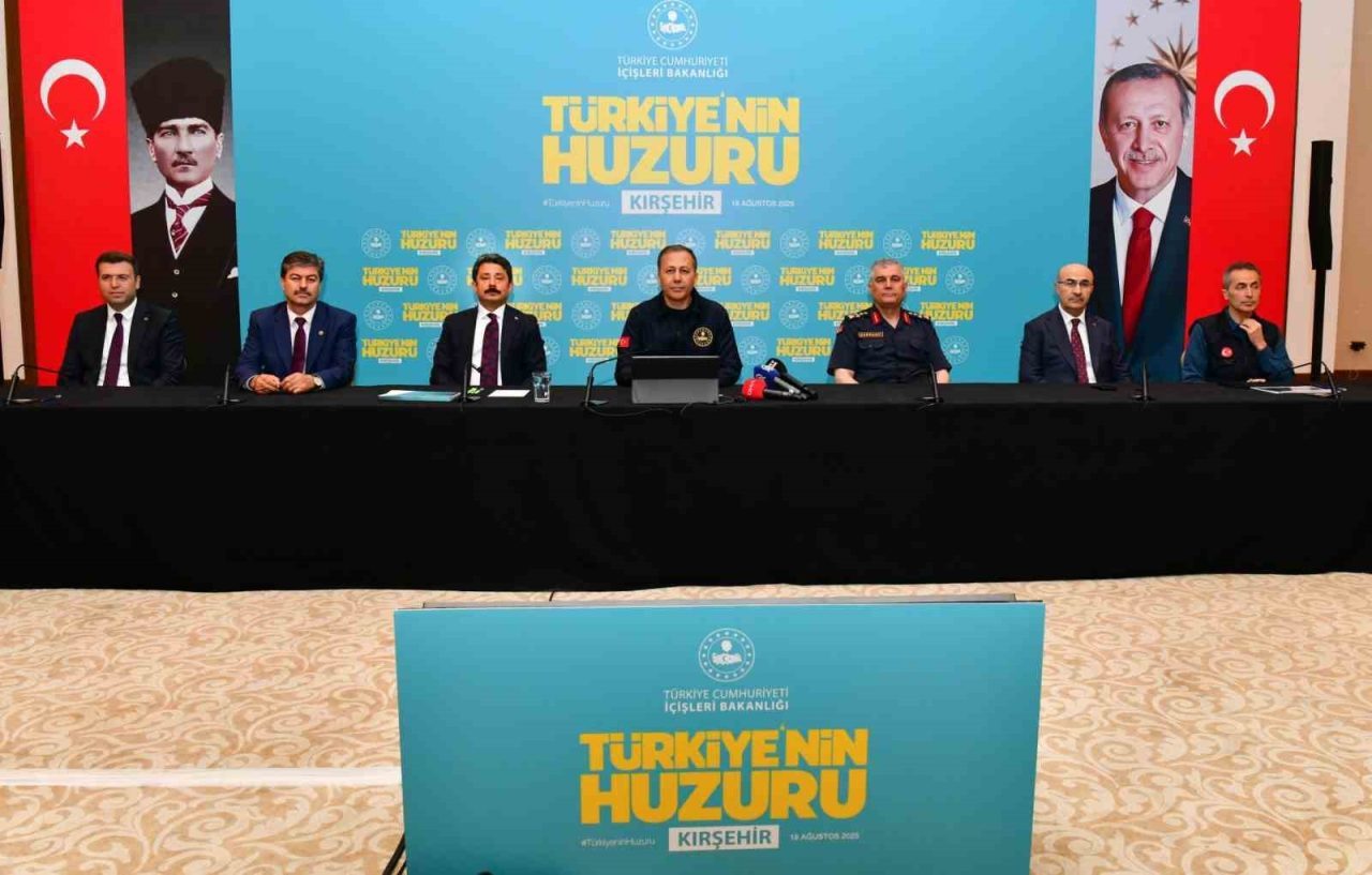 İçişleri Bakanı Ali Yerlikaya, “İçişleri Bakanlığı, suç ve suçluyla mücadelenin