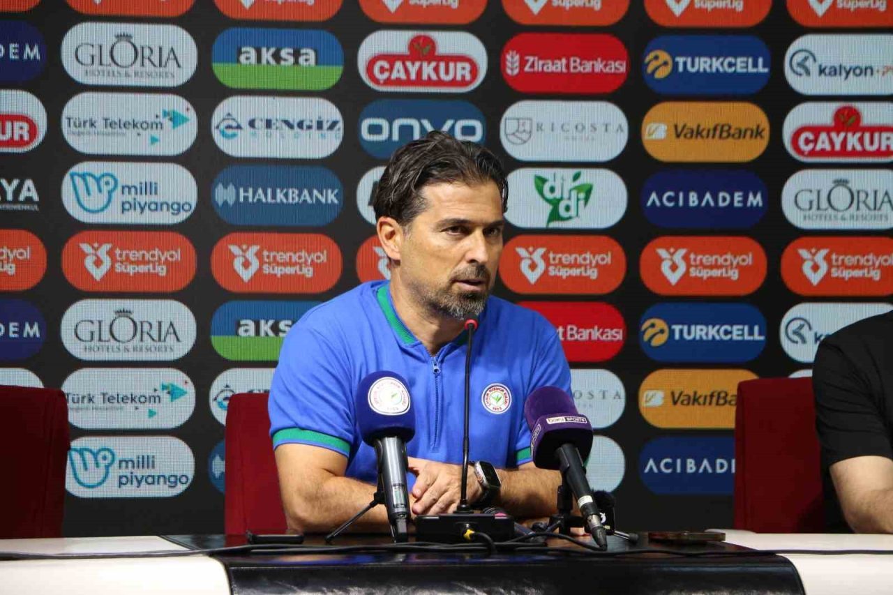 Çaykur Rizespor Teknik Direktörü İlhan Palut, Göztepe maçının ardından, “Maalesef