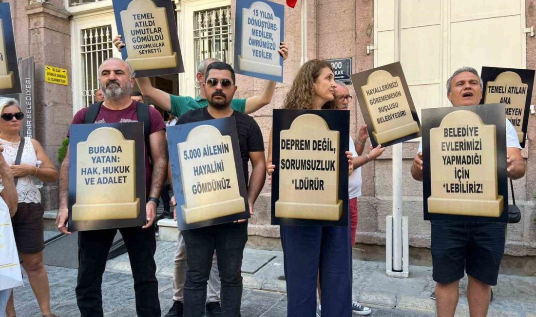 İzmir’de kentsel dönüşüm projelerindeki yolsuzluk ve yarım kalan inşaat iddiaları