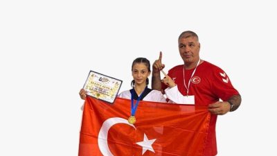 Uluslararası arenada Türk sporunun adını bir kez daha altın harflerle