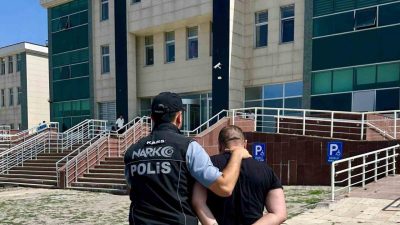 Kars’ta hakkında uyuşturucu ticareti suçundan kesinleşmiş hapis cezası bulunan 1