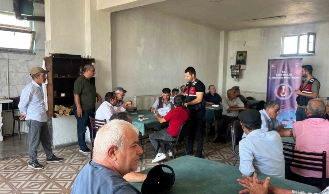 Kars’ta jandarma vatandaşları siber suçlar ve oltalama dolandırıcılık olaylarına karşı