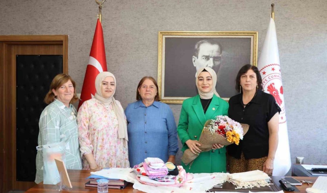 Erzurum’un Olur ilçesinde ilçeye ilk defa atanan kadın kaymakam Semanur