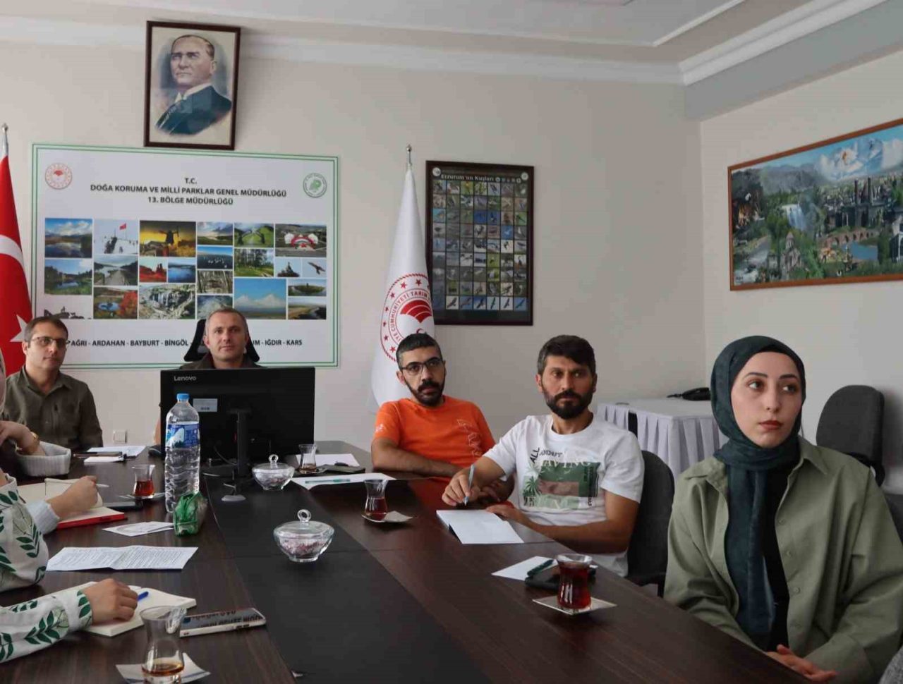 Erzurum Doğa Koruma ve Milli Parklar (DKMP) 13. Bölge Müdürlüğü’nde