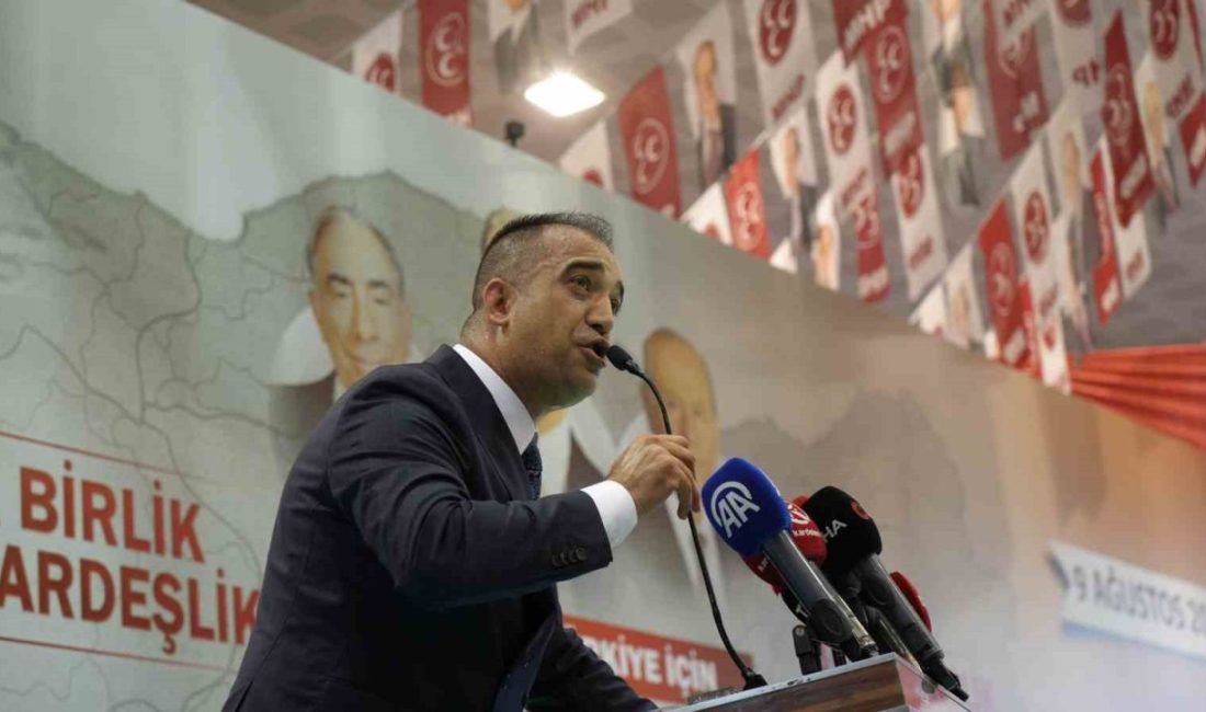 MHP Erzurum İl Başkanı Adem Yurdagül, “Terörsüz Türkiye ile, Ya