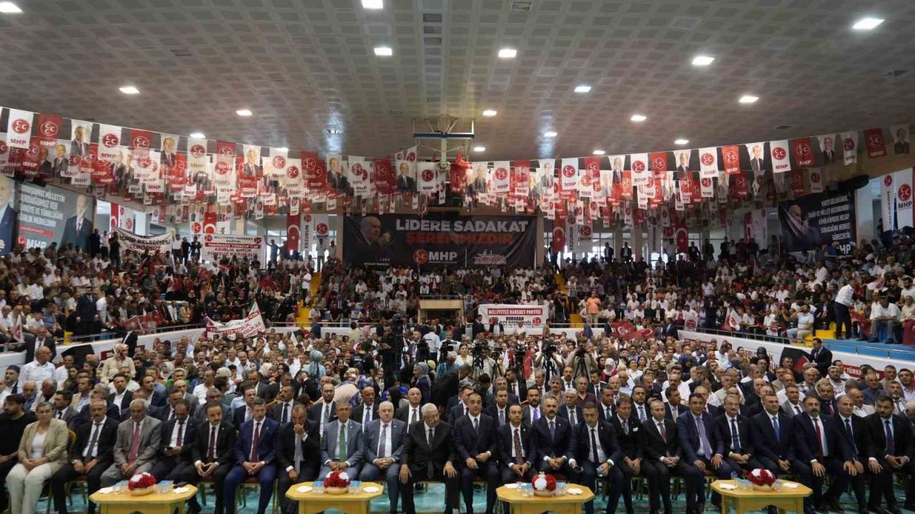Milliyetçi Hareket Partisi, “Asırlık Birlik, Sonsuz Kardeşlik” temasıyla düzenleyeceği “Terörsüz