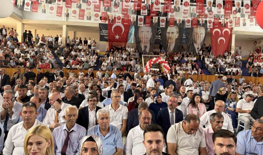 MHP’nin “Terörsüz Türkiye için” temasıyla Tokat’ta düzenlediği Milli Birlik ve