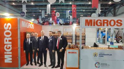 Migros, Erzurum’da düzenlenen 6’ncı Türkiye Kooperatifler Fuarı’nda yerel üreteciler ve