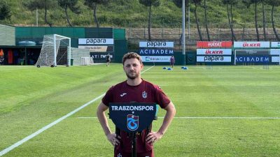 Trabzonspor’un savunma oyuncusu Mustafa Eskihellaç, saha içinde ellerinden gelenin en