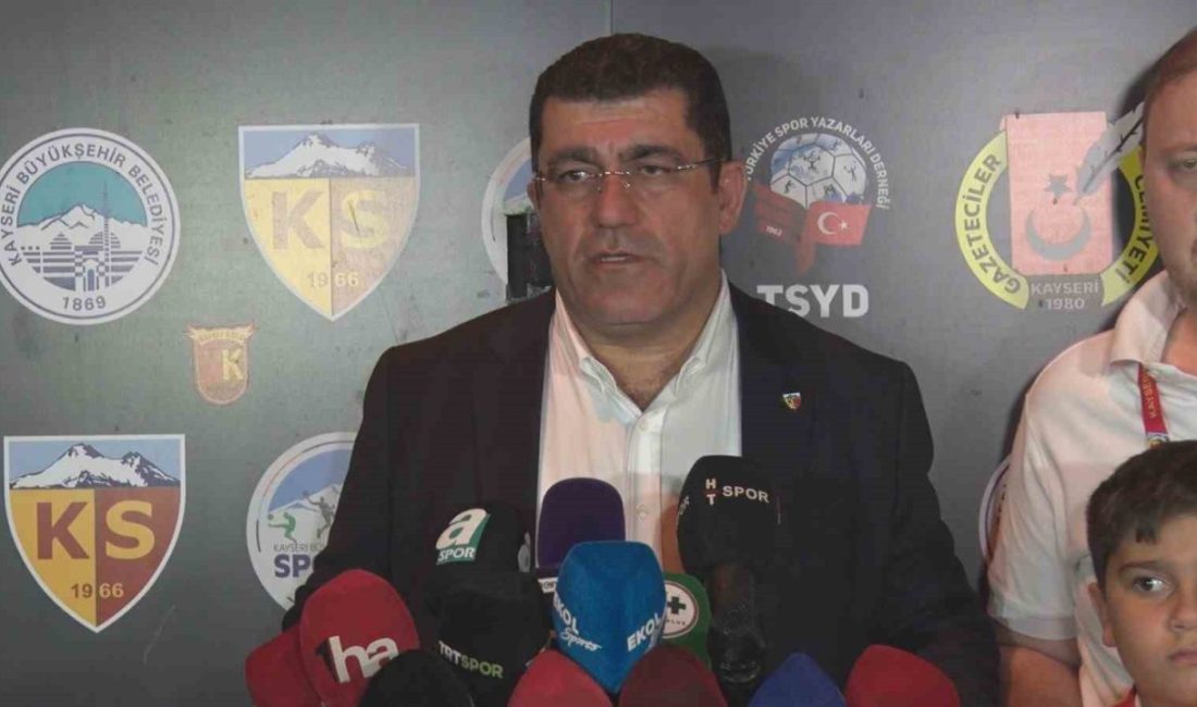 Kayserispor Başkanı Nurettin Açıkalın, Galatasaray maçının ardından yaptığı açıklamada, “Kayserispor’un