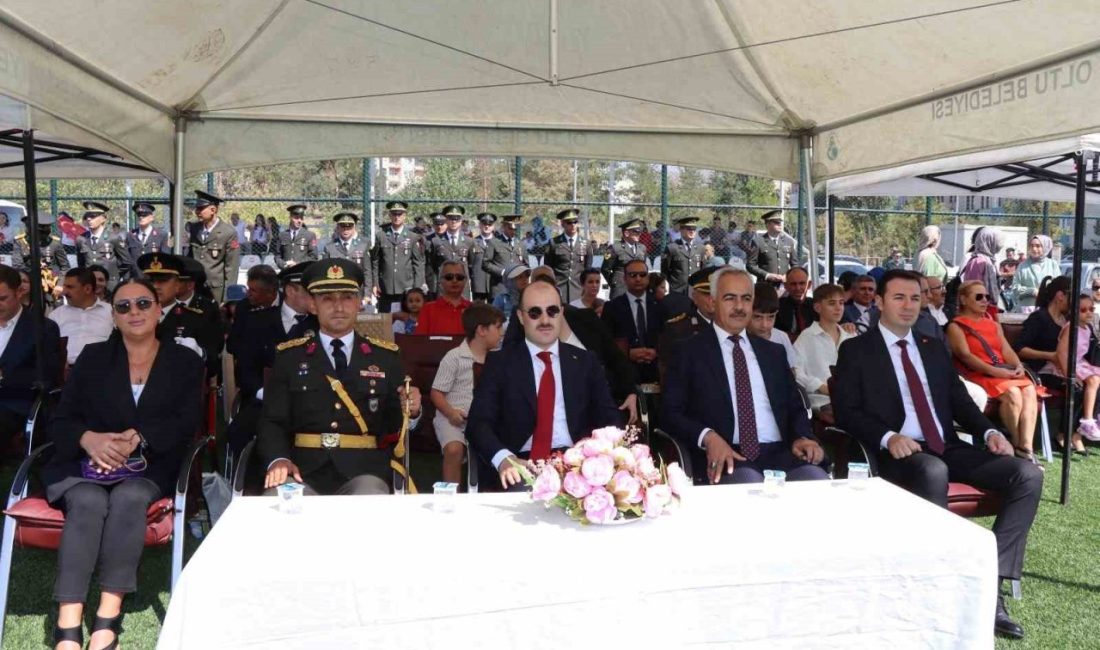 30 Ağustos Zafer Bayramı’nın 103. yıl dönümü, Oltu’da düzenlenen törenlerle