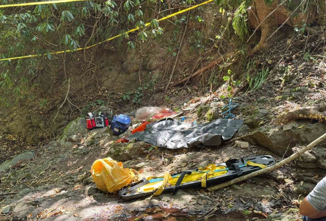 Ordu’nun İkizce ilçesinde fındık topladığı sırada ayağının kayması ve dengesini