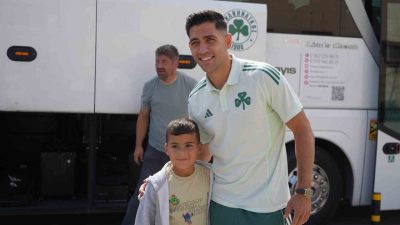 Off Turu rövanş mücadelesi için Samsun’a geldi. Panathinaikos, 2-1 kazandığı