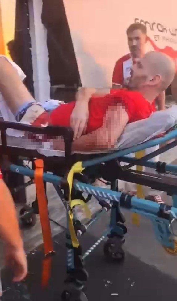 Trabzonspor-Samsunspor maçı için Trabzon’a giden Samsunspor taraftarları, Giresun’un Espiye ilçesinde