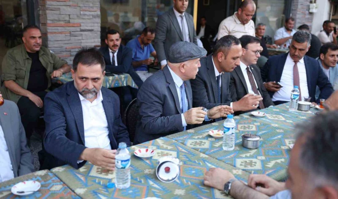 Erzurum Büyükşehir Belediye Başkanı Mehmet Sekmen ve Yakutiye Belediye Başkanı