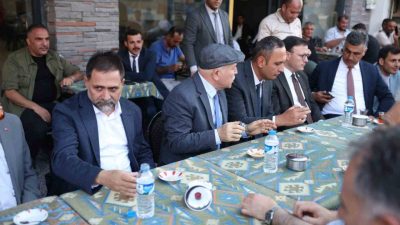 Erzurum Büyükşehir Belediye Başkanı Mehmet Sekmen ve Yakutiye Belediye Başkanı