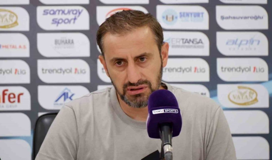 Erzurumspor FK Teknik Direktörü Serkan Özbalta, Pendikspor maçının ardından, “İlk