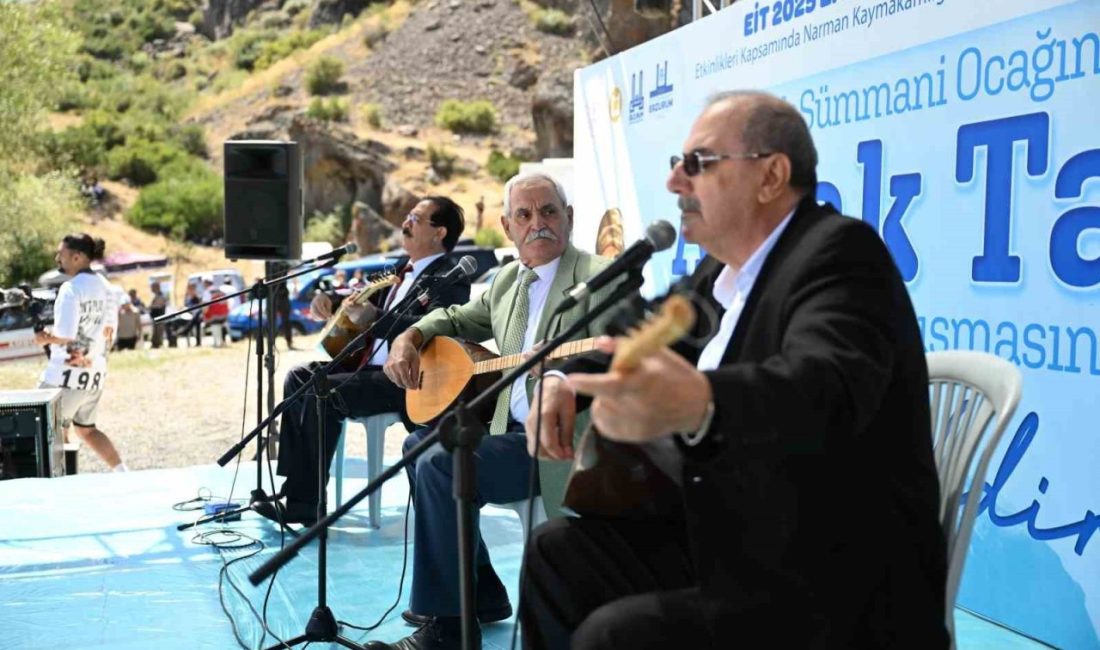 Âşık Sümmani Narman’da düzenlenen programla anıldı. 2025 Ekonomi İşbirliği Teşkilatı