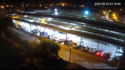 Balıkesir’in Sındırgı ilçesinde 4.3 büyüklüğündeki deprem, güvenlik kamerasına yansıdı Balıkesir’in