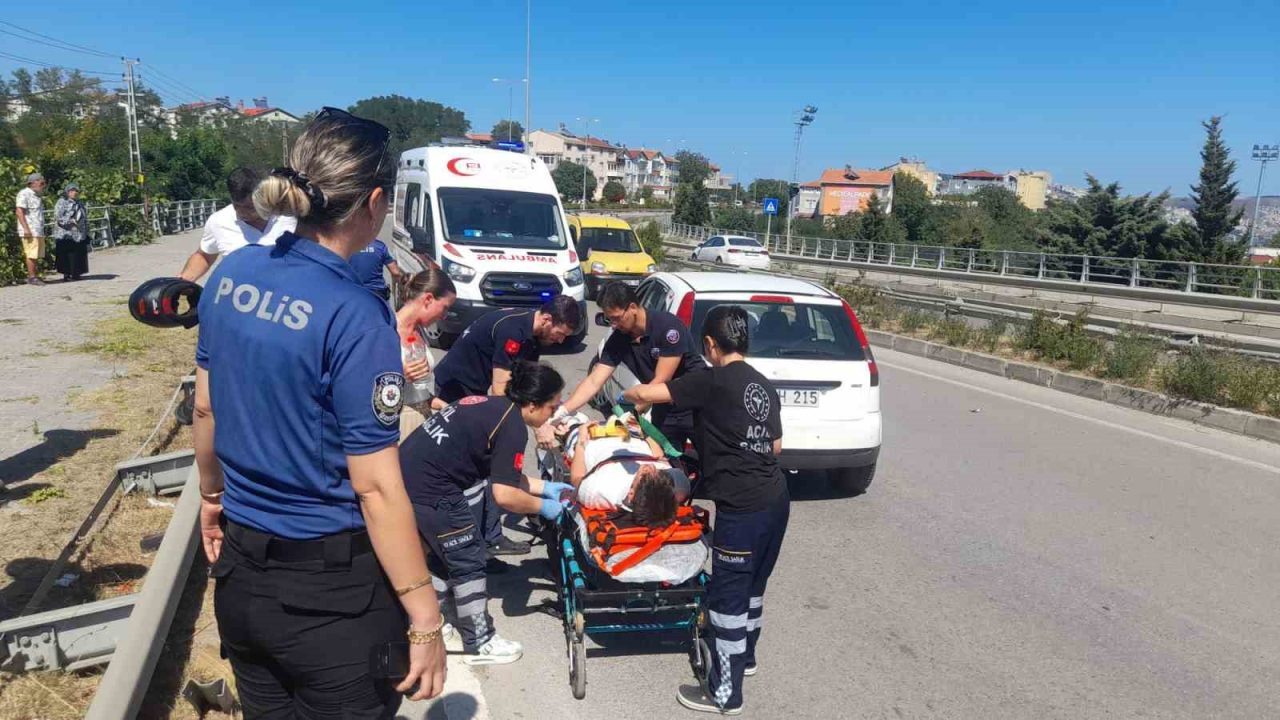 Sinop’ta meydana gelen trafik kazasında bir kişi yaralandı. Kaza, Sinop-Samsun