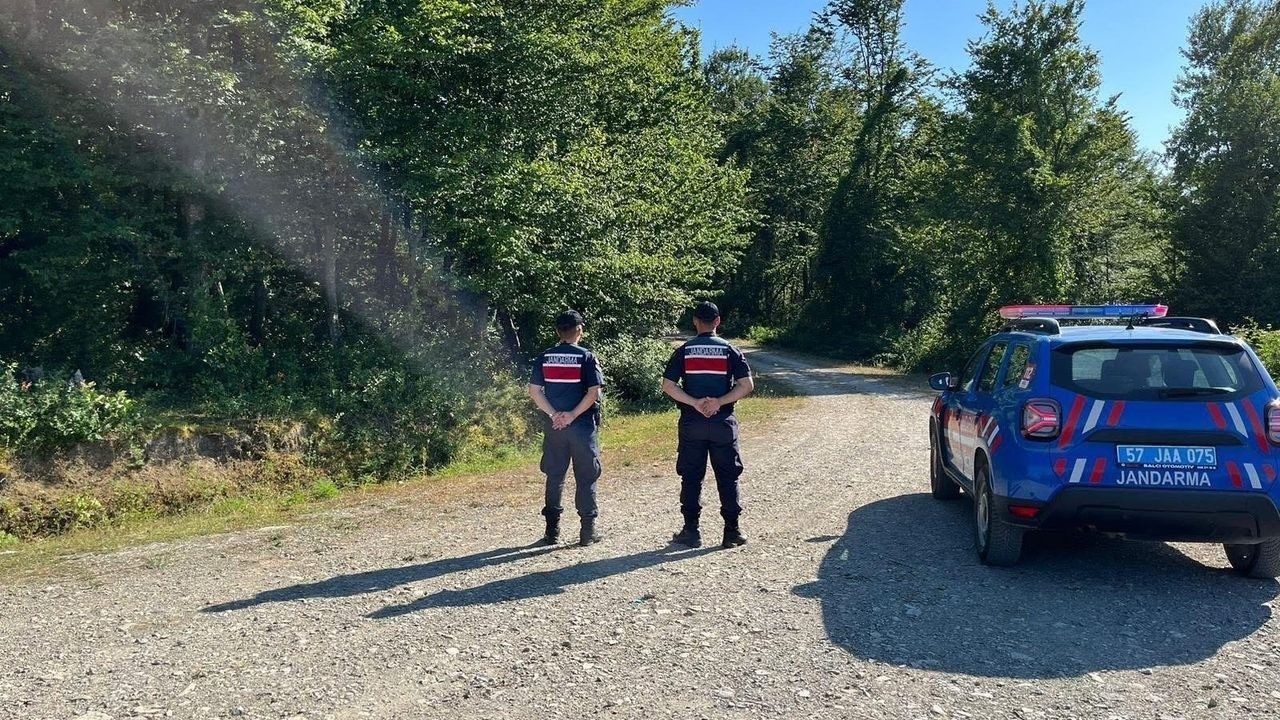 Sinop’ta İl Jandarma Komutanlığı ekiplerinin orman yangınlarını önlemek amacıyla il