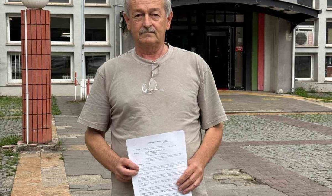 Giresun’da yaşayan Salih Aydın, göğüs ağrısı ve sol kol uyuşması