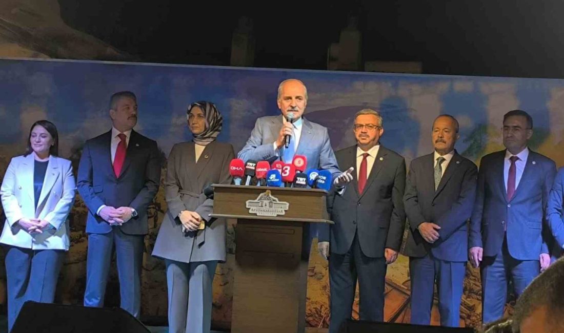 Afyonkarahisar’da Zafer Haftası kutlamalarına katılan Türkiye Büyük Millet Meclisi (TBMM)