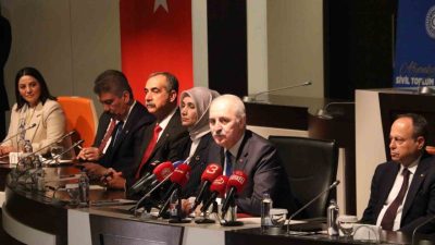 Türkiye Büyük Millet Meclisi (TBMM) Başkanı Numan Kurtulmuş, ‘Terörsüz Türkiye’
