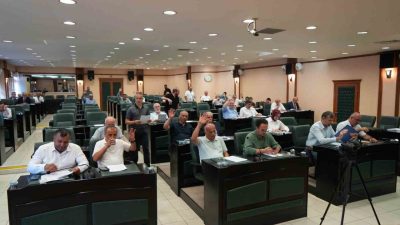 Samsun Büyükşehir Belediyesi (SBB) Meclisi komisyon toplantısında Tekkeköy Belediyesi’nin Milli