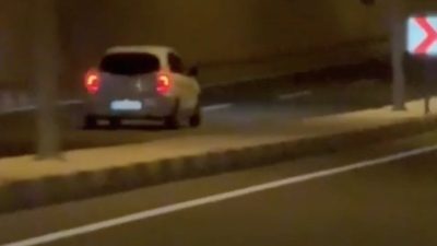 Kastamonu’da aracıyla ters şeritte yolculuk yapan sürücü hakkında adli işlem