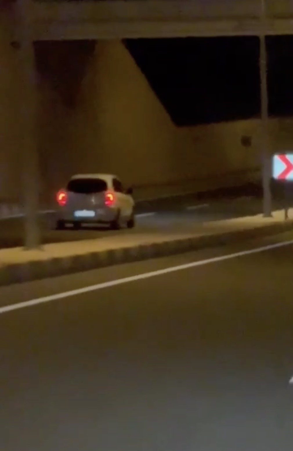 Kastamonu’da aracıyla ters şeritte yolculuk yapan sürücü hakkında adli işlem