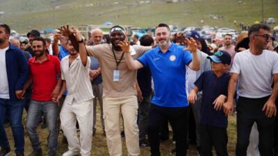 Rize’de Çaykur Rizespor’un düzenlediği ‘Anzer Yaylası Birlik ve Beraberlik Şöleni’