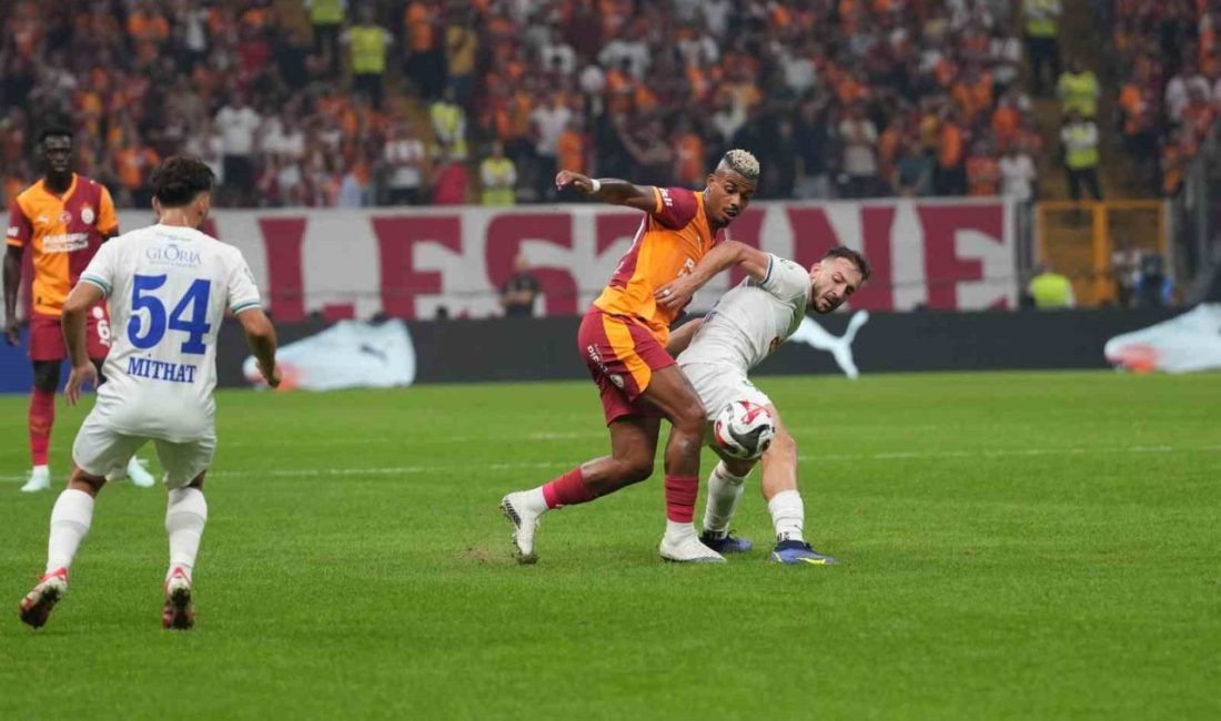 Trendyol Süper Lig’in 4. haftasında Galatasaray, sahasında Çaykur Rizespor ile