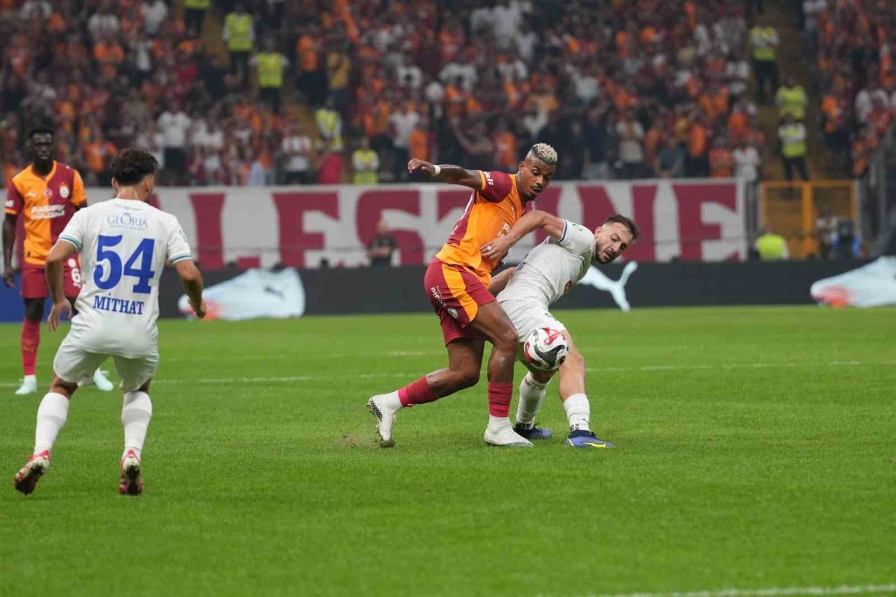 Trendyol Süper Lig’in 4. haftasında Galatasaray, sahasında Çaykur Rizespor ile