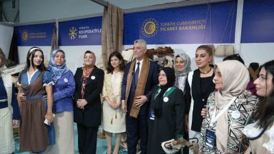 Ticaret Bakanı Prof. Dr. Ömer Bolat, 2025 Türkiye Kooperatifler Fuarında