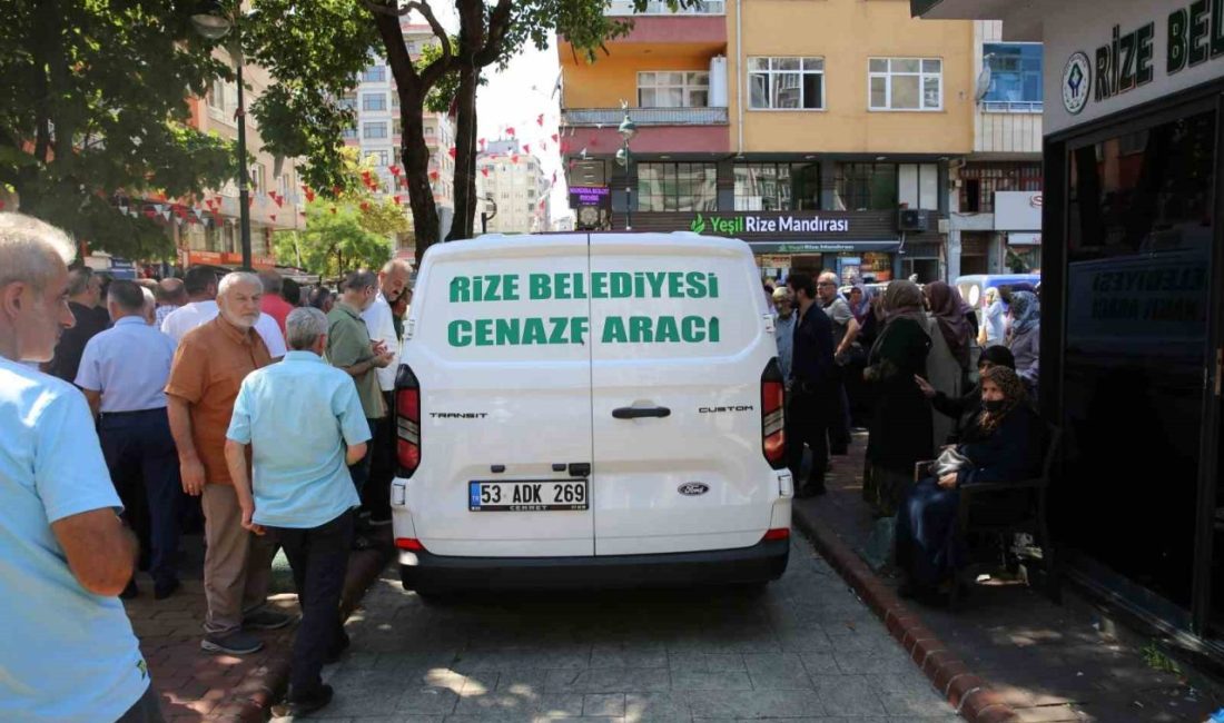 Rize’de 45 yıl boyunca görev yaptıktan sonra emekli olan ve