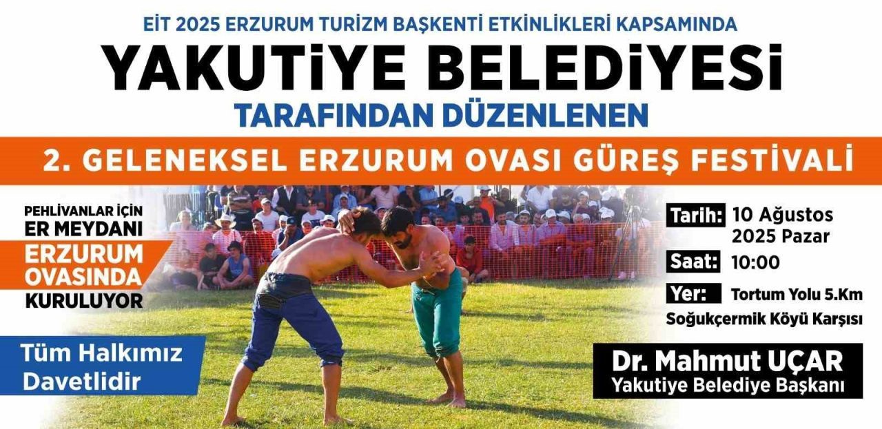 Yakutiye Belediyesi tarafından EİT 2025 Erzurum Turizm Başkenti Etkinlikleri kapsamında