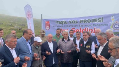 AK Parti Trabzon Milletvekili Vehbi Koç, yapımı devam eden Yeşil
