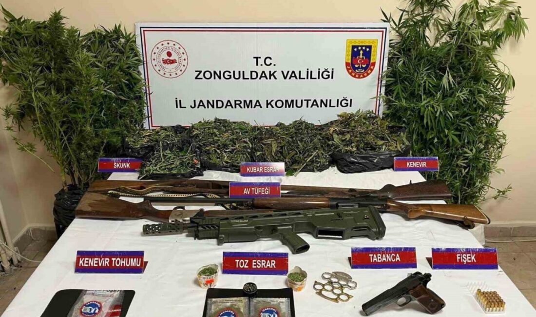 Zonguldak’ta uyuşturucu operasyonu, 1 kişi tutuklandı Zonguldak İl Jandarma Komutanlığı ekipleri, Çaycuma ilçesinde düzenlediği uyuşturucu operasyonunda