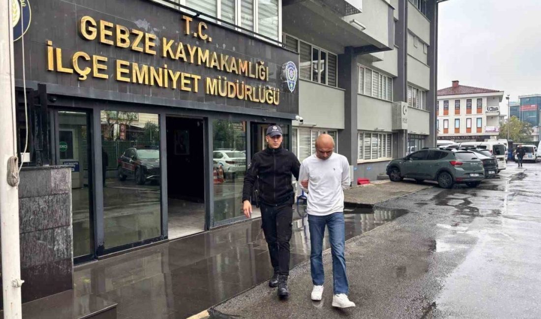 Kocaeli’de hakkında kesinleşmiş 5 yıl 9 ay hapis cezası bulunan