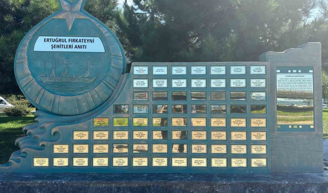 135 yıl önce Japonya açıklarında batan Ertuğrul Fırkateyni’nde şehit olan