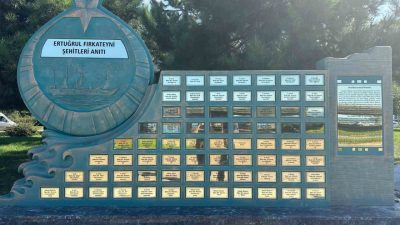 135 yıl önce Japonya açıklarında batan Ertuğrul Fırkateyni’nde şehit olan